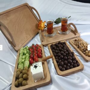 سینی و مزه خوری ۵ تیکه