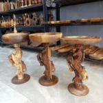 شکلات خوری چوبی درب دار