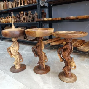 میوه خوری چوبی اسب پایهدار