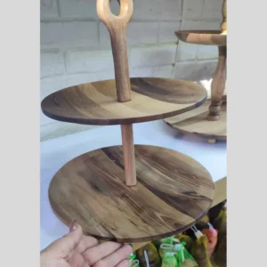 شیرینی خوری چوب گردو گرد