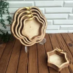 ظروف چوبی پنچ تیکه پرنده