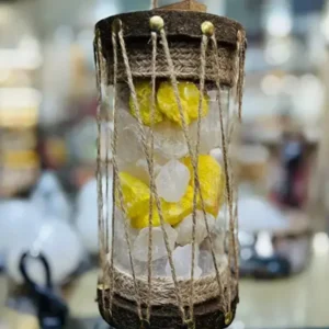 چراغ خواب سنگ نمک فانوسی