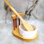 کنارگازی چوبی + کاسه سرامیکی